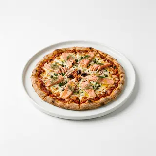 Pizza De Salmón (32 Cm.)