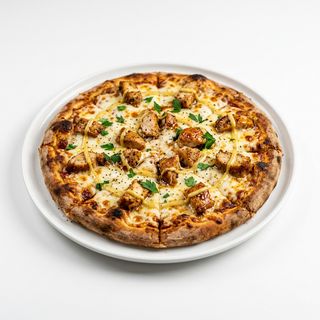 Pizza De Pollo Asado 30 Cm.