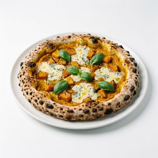 La zucca e gorgonzola