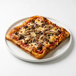 Pizza Vulcano, Medio Metro Cuadrada XXXL