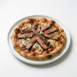 T-Bone Steak Beef Pizza