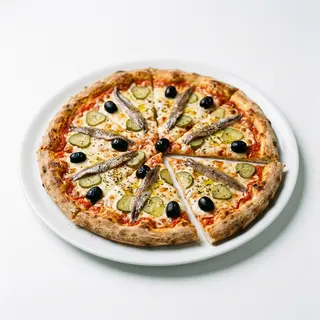 Pizza De Anchoas (30 Cm.)