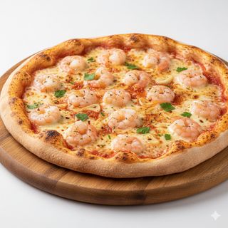Pizza De Gambas (32 Cm.)