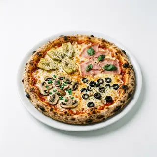 Pizza 4 Estaciones (30 Cm.)