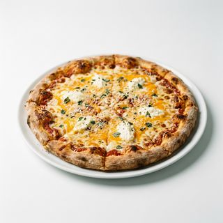 Pizza A Los 5 Quesos (30 Cm.)