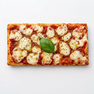 Pizza margherita porción