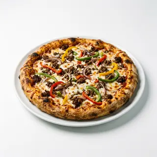 Rey Pizza Con Ternera (Mediana)