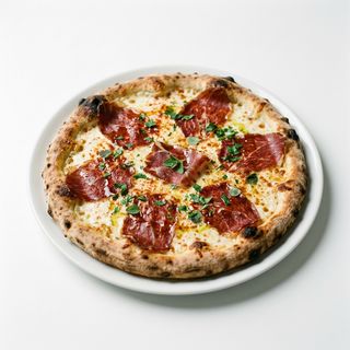Pizza Artesana Clásica De Cecina (30 Cm.)