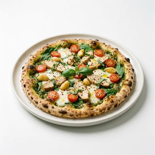 The Green Harvest Pizza