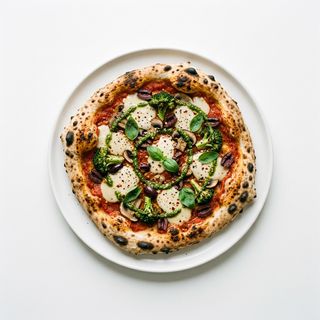 Pizza Artesana Clásica Vegana (30 Cm.)