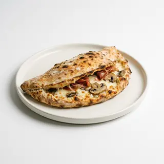 Pizza Calzone Prosciutto E Funghi (30 Cm.)