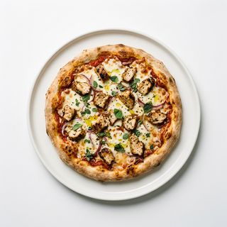 Pizza De Pechuga De Pollo