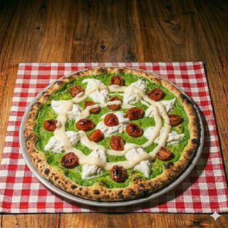 Pizza Al Pesto (33 Cm.)