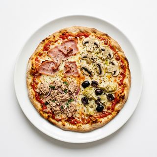Pizza Cuatro Estaciones Sin Gluten 33 Cm.