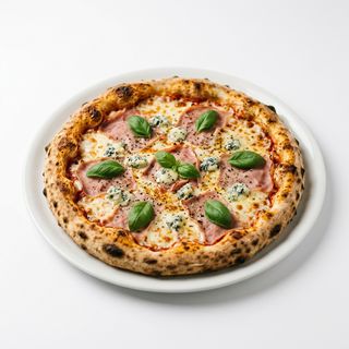Pizza Jamón Y Roquefort (Mediana)