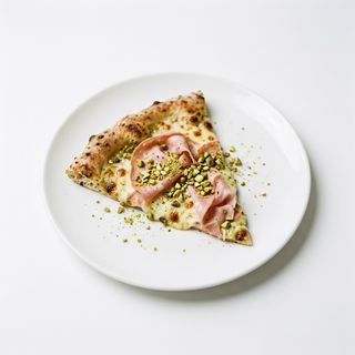 Pizza Burrata y Pistacho (38 Cm.)