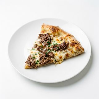Pizza De Ternera Mechada Porción