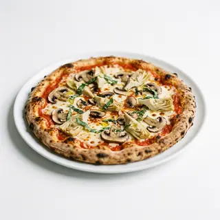 Carciofi e funghi