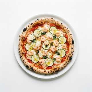 Gamberetti e zucchine