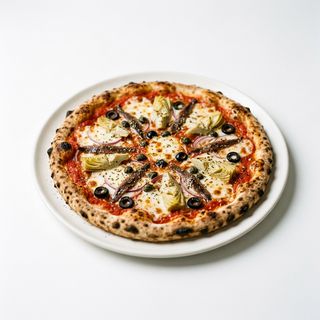 Pizza americana hot (mediana)