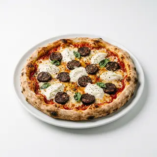 Pizza Bianco E Nero (Grande)