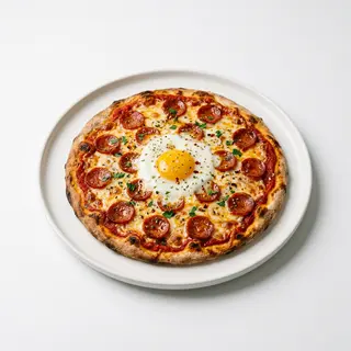 Pizza Chistorra (Mediana)