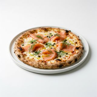 Pizza De Salmón (40 Cm.)
