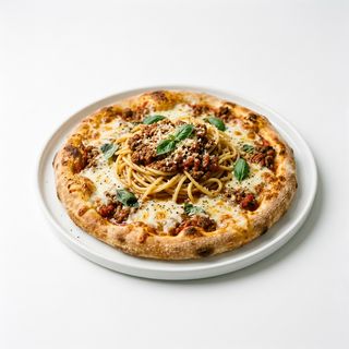Pizza Especial Boloñesa (Mediana)