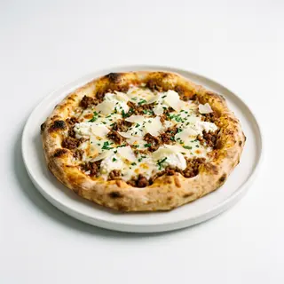 Pizza cotto e funghi