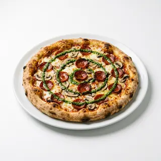 Pizza Pesto (28 Cm.)