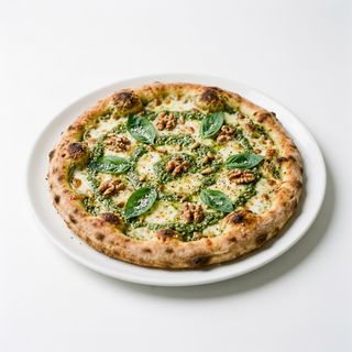 Pizza al Pesto Genovés