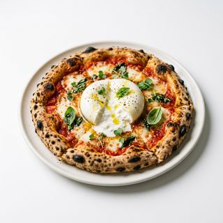 Pizza burrata (33 cm.)