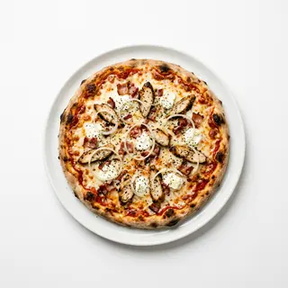 Pizza de finas hierbas