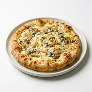 Pizza fugazzeta roquefort
