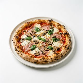 Prosciutto e funghi