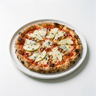 Zola mele e pancetta