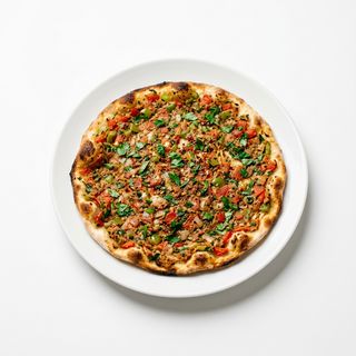 Pizza Turca Vegetal Sin Carne (30 Cm.)