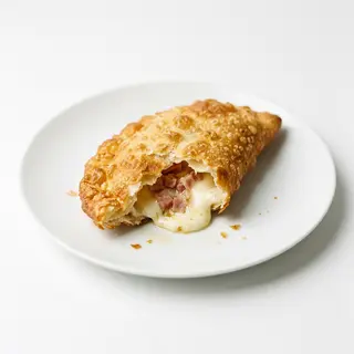 Pizza Panzerotti De Jamón Y Queso (30 Cm.)