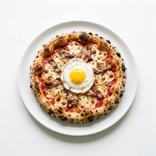 Pizza rústica 30 cm.