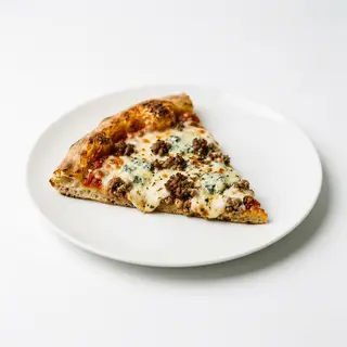 Pizza Mozzarella, Tomate Ternera Y Queso Azul
