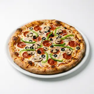 Pizza familiar (5 ingredientes) (jueves familiares)