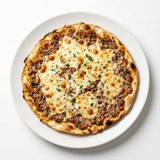 Lahmacun con queso