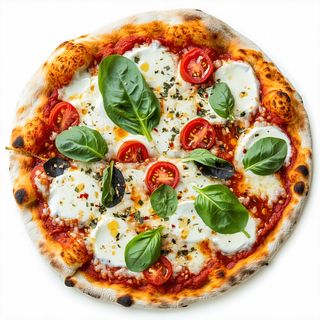 Pizza De Espinacas Y Gorgonzola (32 Cm.)