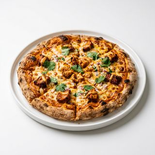 Pizza De Pollo A La Mantequilla 30 Cm.