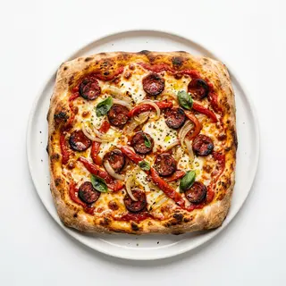 Pizza Basquaise, Medio Metro Cuadrada XXXL