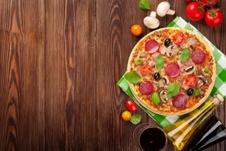 Pizza Miramare (25 Cm.)
