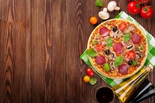 Pizza Miramare (25 Cm.)