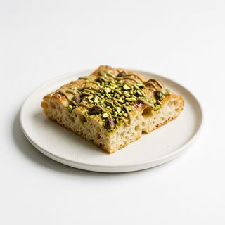 Focaccia pistacchiosa