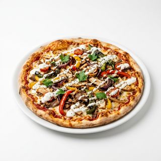 Pizza kebab + verdure