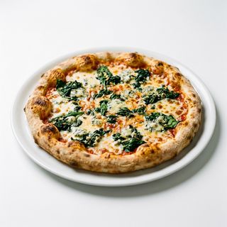 Pizza De Espinaca + Queso Azul Entera